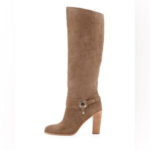 Donald J Pliner Oiled Suede Knee Owen Boot size 8